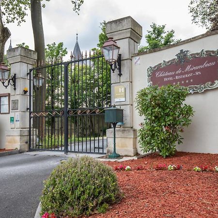 Chateau De Mirambeau - Relais & Chateaux Buitenkant foto